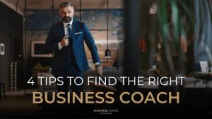 Business coach right find small