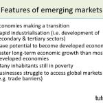 Emerging economies developing